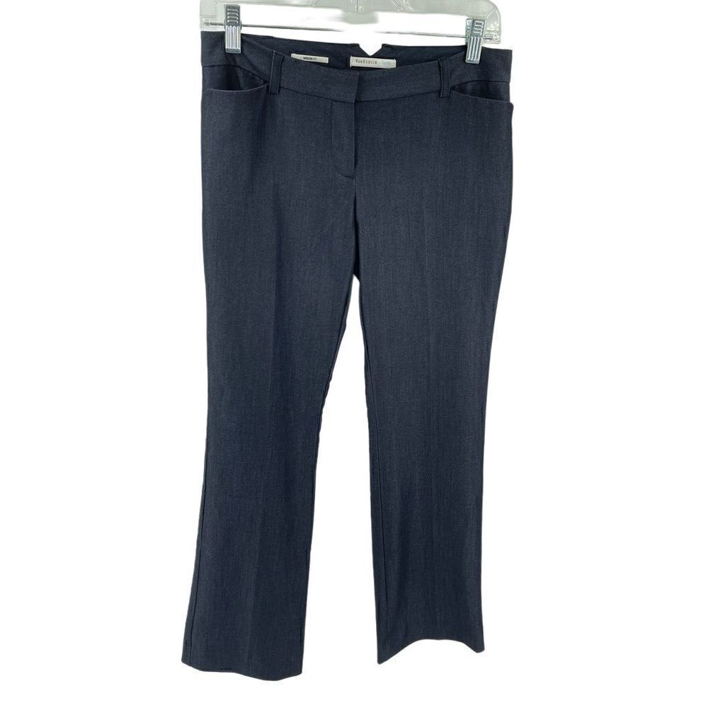 Van Heusen Studio modern fit stretch dark blue denim color size 0 EUC